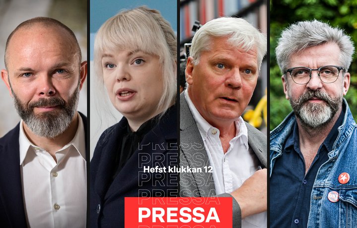 Pressa #13: Dauði Navalny, mál Assange og útlendingamál í Pressu