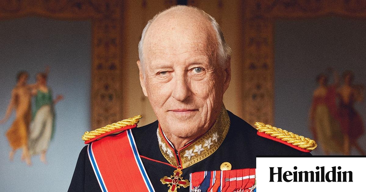 Noregskonungur látinn: „Ég minnist hans með mikilli hlýju og þakklæti“
