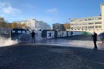 Fjarlægðu strax vegglistaverk með ákalli um stjórnarskrá