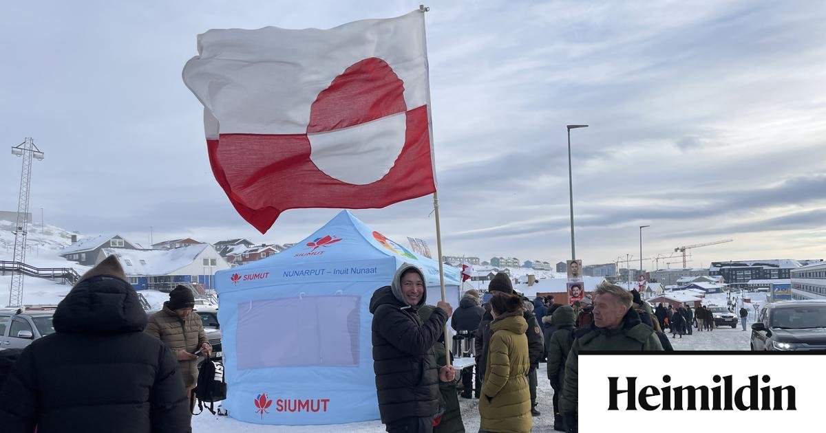 Grænlenskar kosningar litaðar af geópólitík og Trump