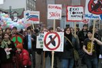 Stríðinu í Sýrlandi mótmælt á Akureyri og í Reykjavík
