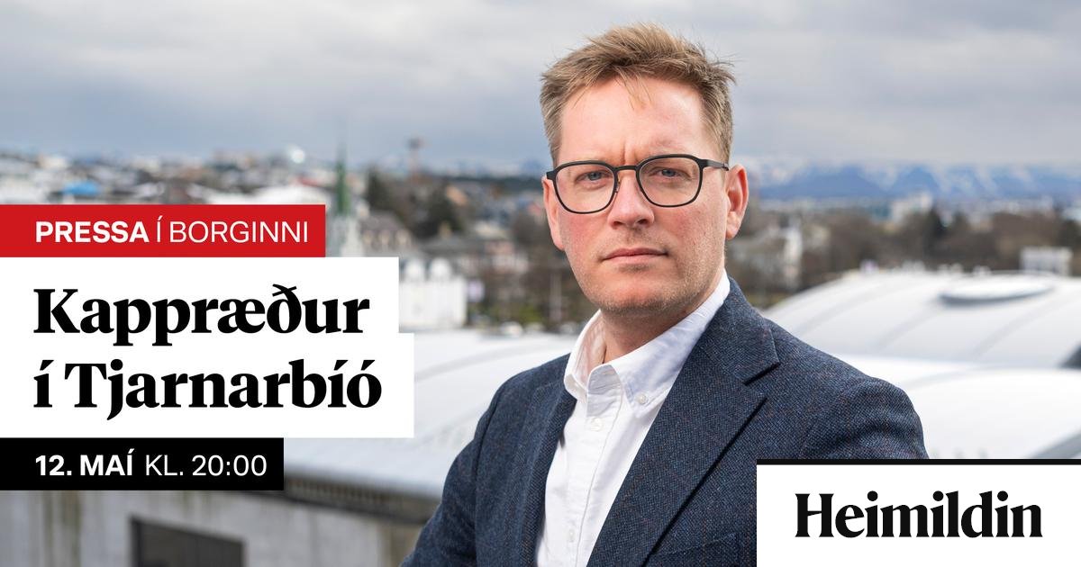 Kappræður Heimildarinnar í beinni klukkan 20