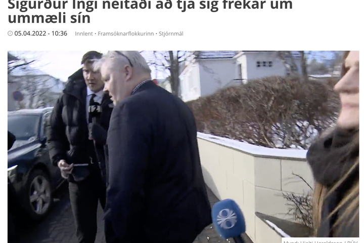 Ó hve aumleg er lygin — þegar upp um hana kemst!