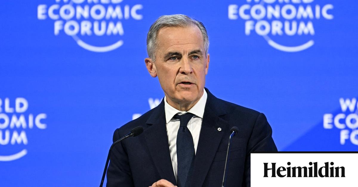 Carney í bobba vegna „kreppu“