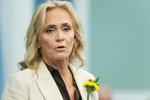 Þorgerður Katrín beygði af í pontu þegar hún minntist systur sinnar