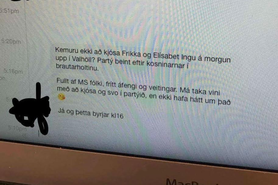 Áfengi fyrir atkvæði