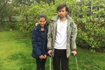 Farlama faðir og ellefu ára dóttir send úr landi