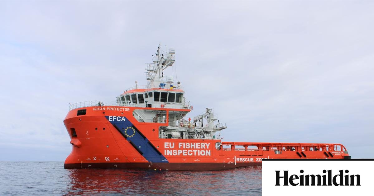 Er tortryggilegt að eftirlitsskip frá ESB sé í Reykjavíkurhöfn?