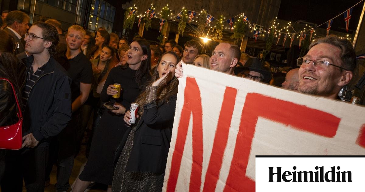Þjóðin hafnar aðildarviðræðum við ESB