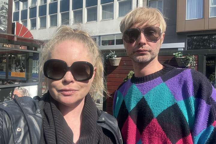 Telur sig hafa verið skotna með loftbyssu í miðbænum