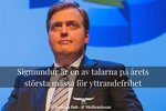 Sigmundur Davíð á ráðstefnu með sænskum þjóðernisöfgamönnum
