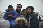 Fimm manna fjölskylda send í ókunnugar aðstæður í Ghana