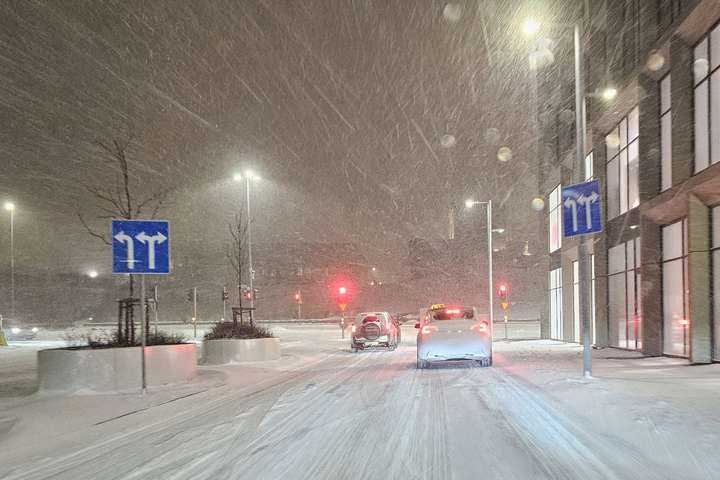 Vindur fór í 28 m/s í hviðum í Reykjavík