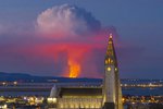 Myndband: Eldgosið sést skýrt frá Reykjavík