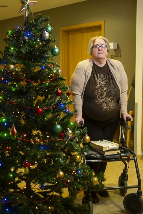 Vill helst vera á Hrafnistu yfir hátíðarnar