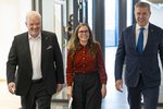 Katrín svarar því ekki hvort hún hafi hvatt Bjarna til að sitja áfram í ríkisstjórn