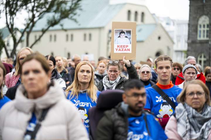 Yazan mjög verkjaður eftir örfáar vikur án heilbrigðisþjónustu