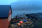Í morgun: Eyðileggingin á Eskifirði blasir við