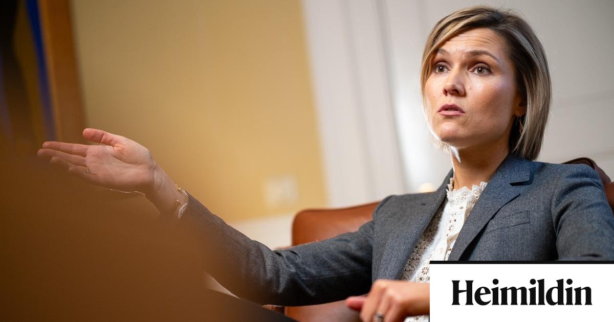 Kristrún Frostadóttir: Engin áform um bann við olíuleit