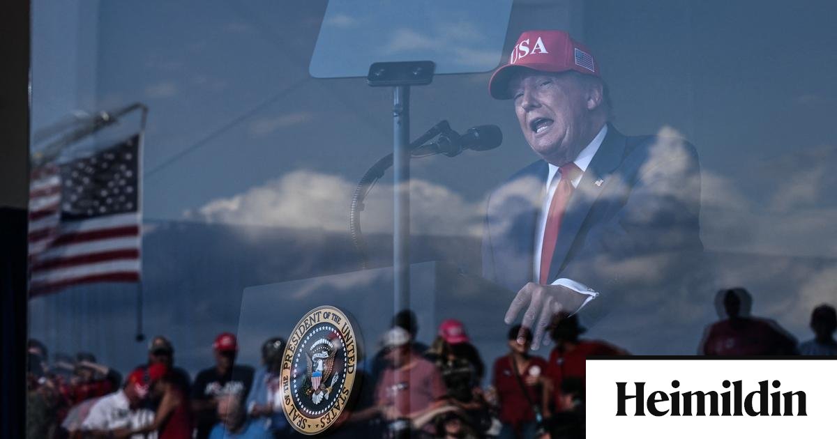 Rógburður og ruglingur í kosningabaráttunni í Bandaríkjunum