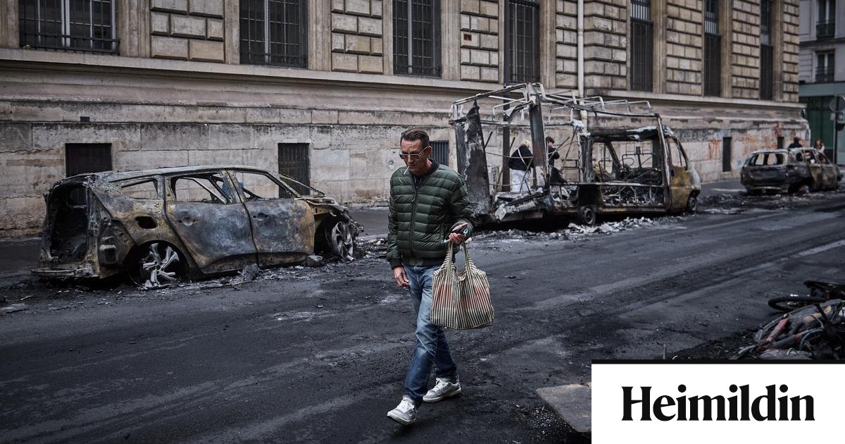 Óhamingja Frakka: Vandinn nær lengra en út á göturnar