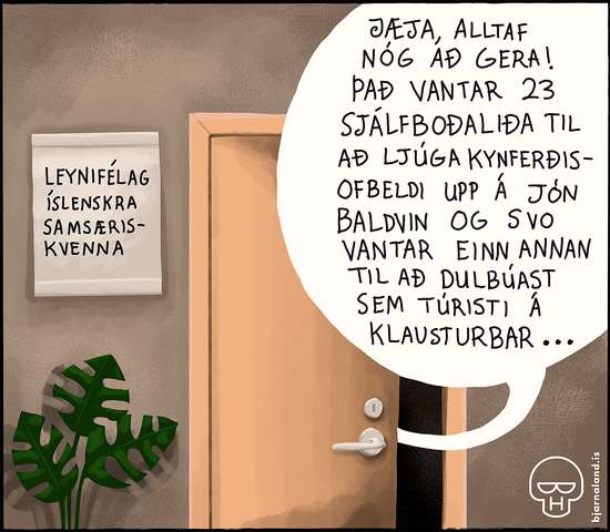 Leynifélag íslenskra samsæriskvenna