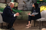 Trump rauk út úr viðtali: „Þú ert spillt eða heimsk“
